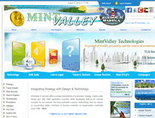 Tablet Screenshot of mintvalley.com